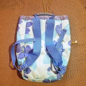 LANDS’ END Floral Backpack